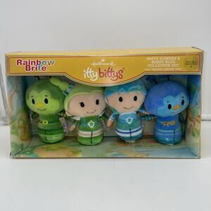 2015 Hallmark Itty Bittys Rainbow Brite Patty O'Green & Buddy Blue Collector Set